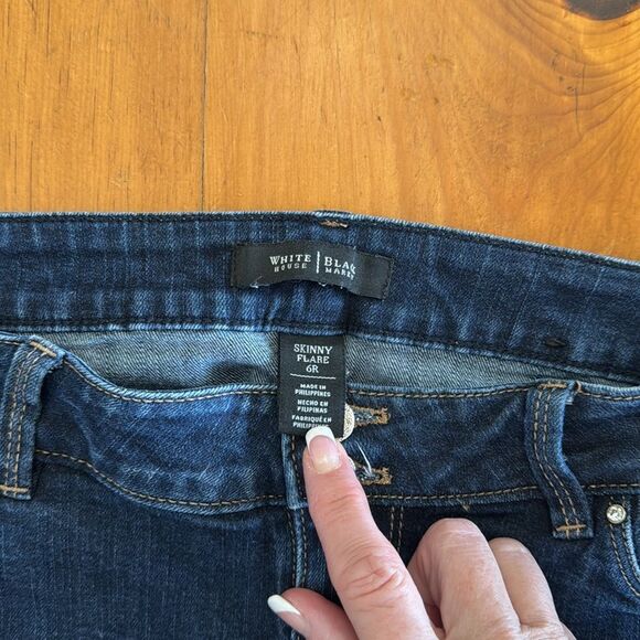 WHBM Skinny Flare Jeans - Picture 7 of 12
